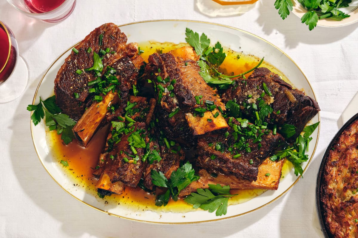 Tangy Braised Short Ribs