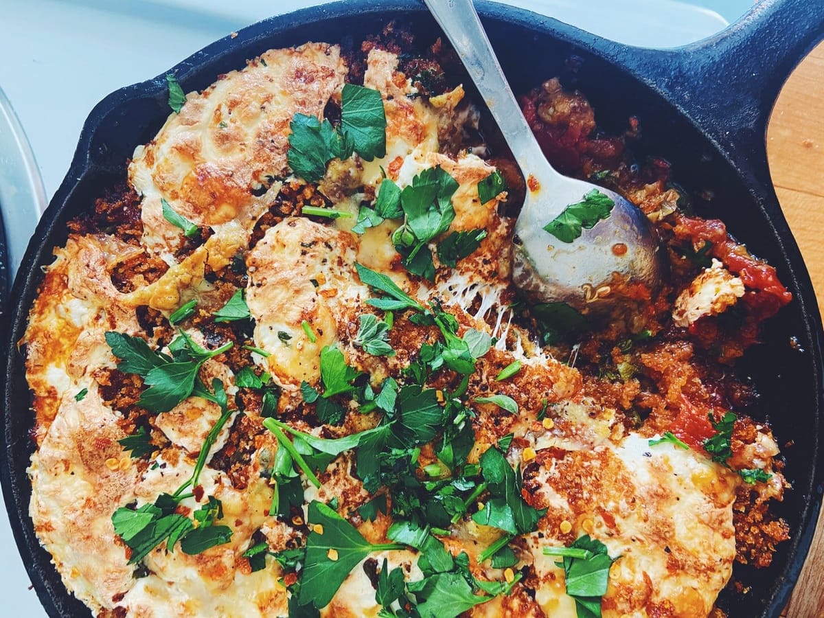 A Little Eggplant Parm