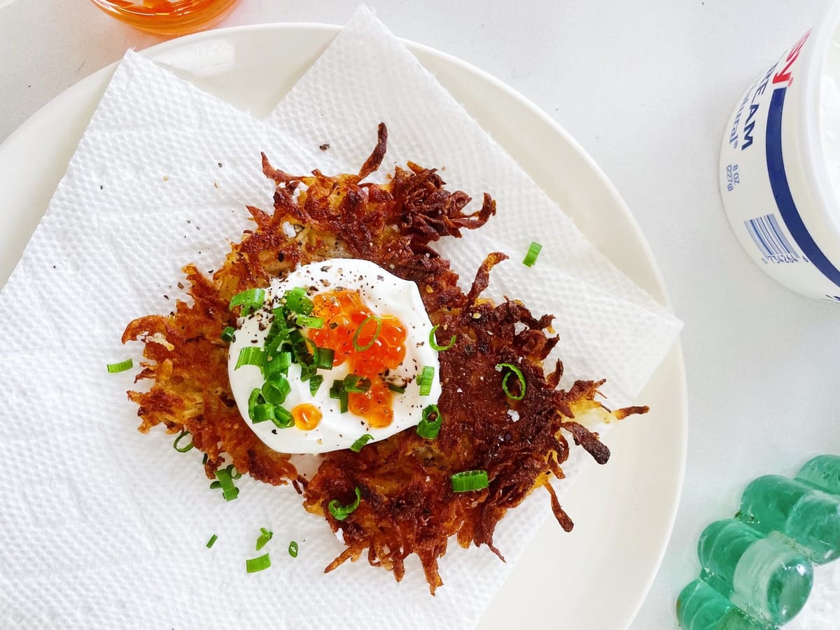 Crispy, Salty Latkes