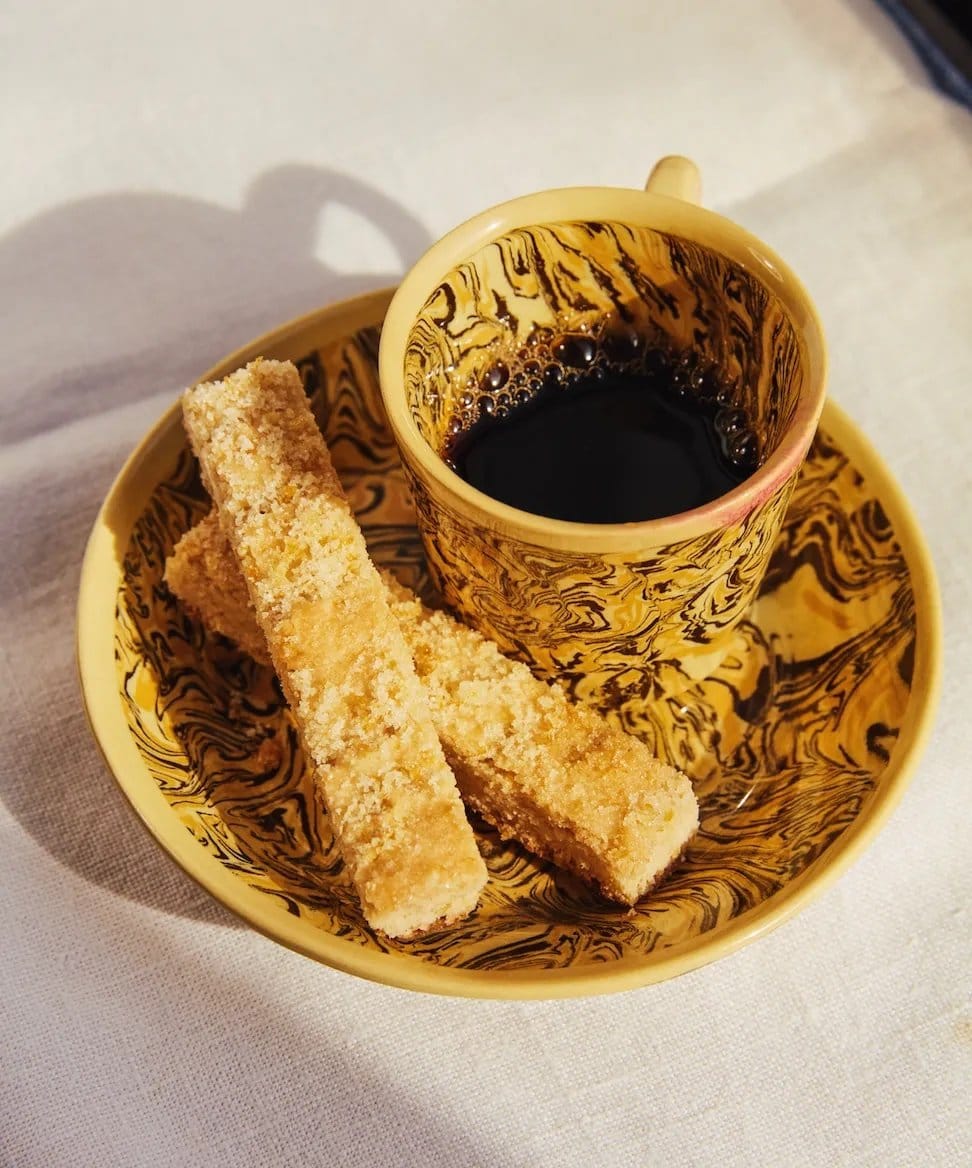 Salty Lemon Shortbread