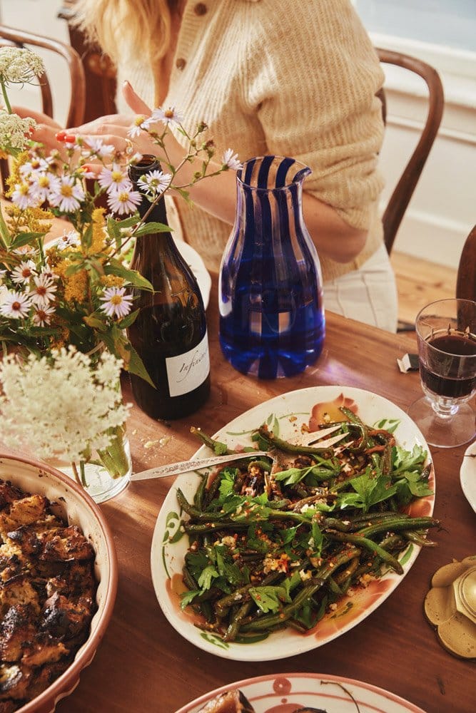 Spicy Green Beans with Lemon and Garlic