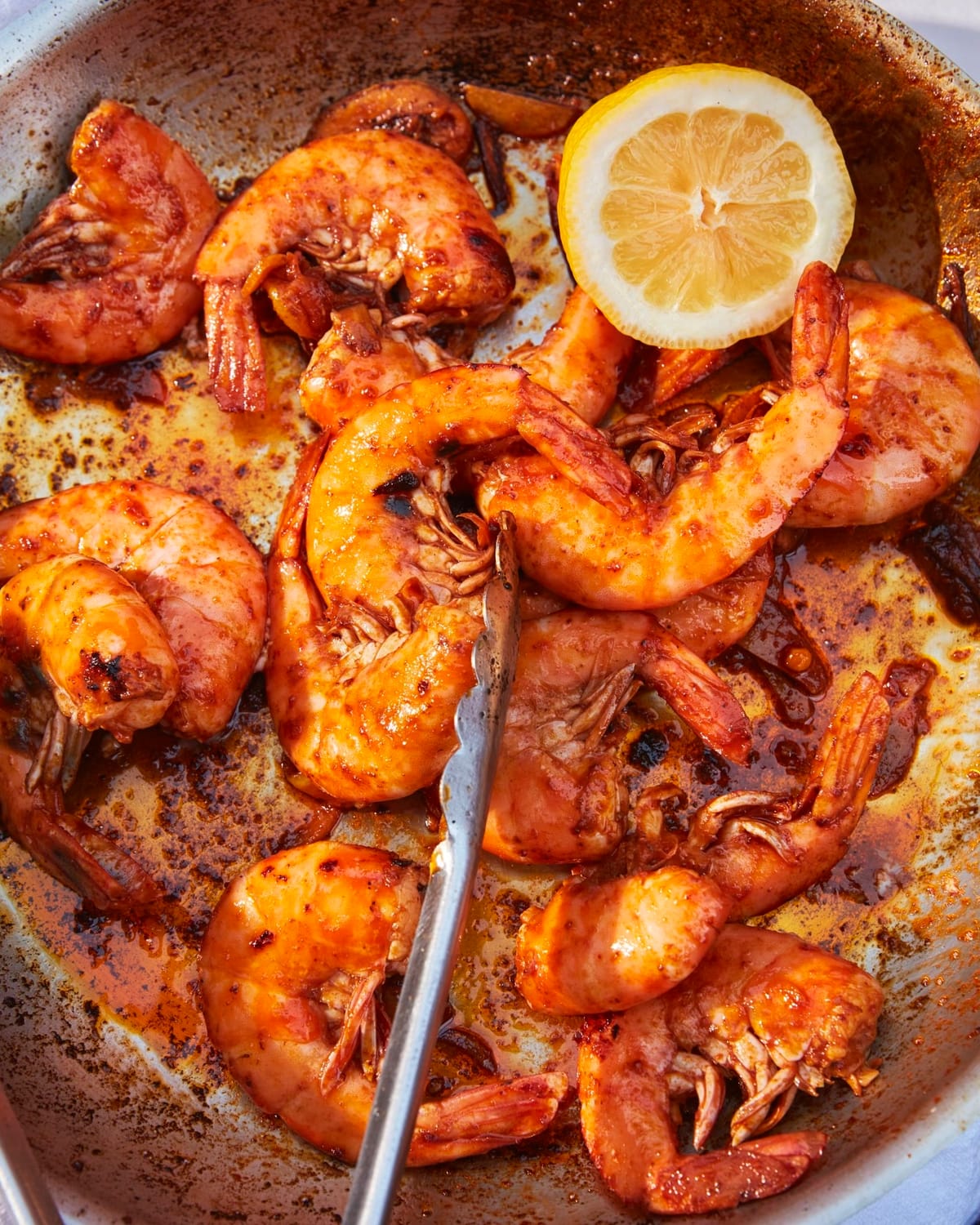 Spicy Shrimp in Harissa Butter