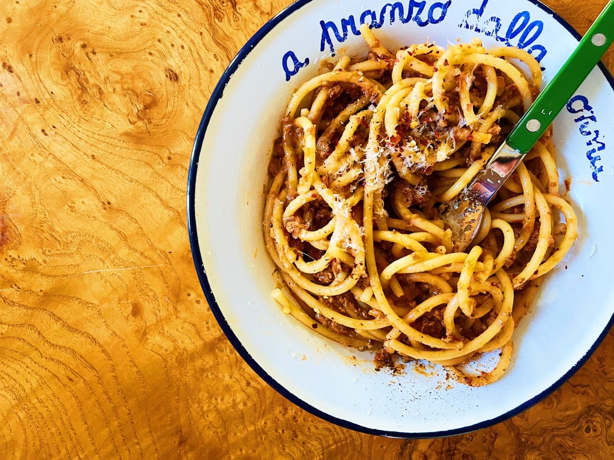 If you love Bolognese, you'll love this Bolognese
