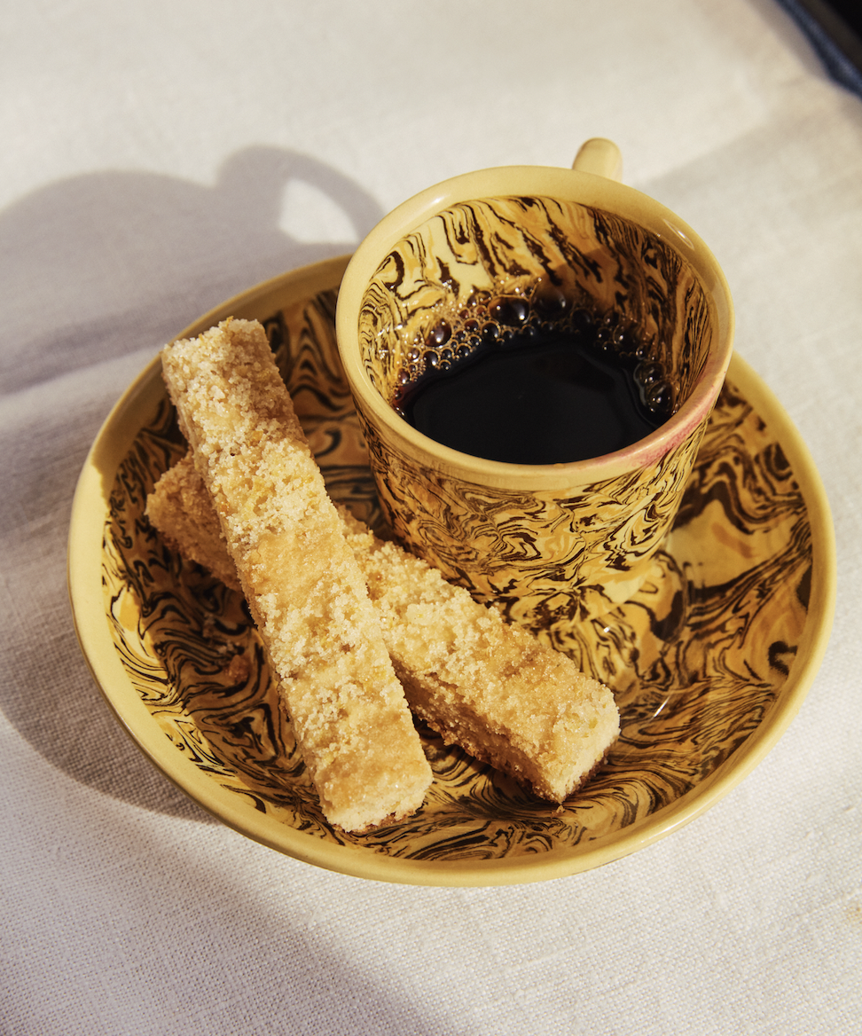 Salted Lemon Shortbread