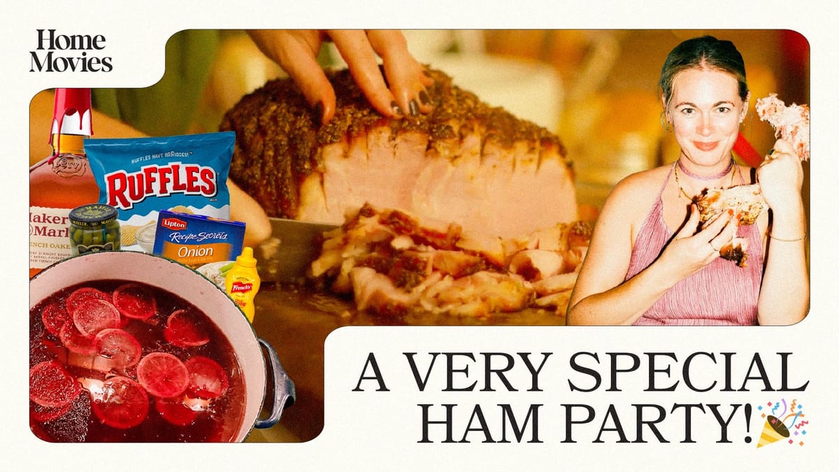 The Moment You've (I've) Been Waiting For: Holiday Ham Party!