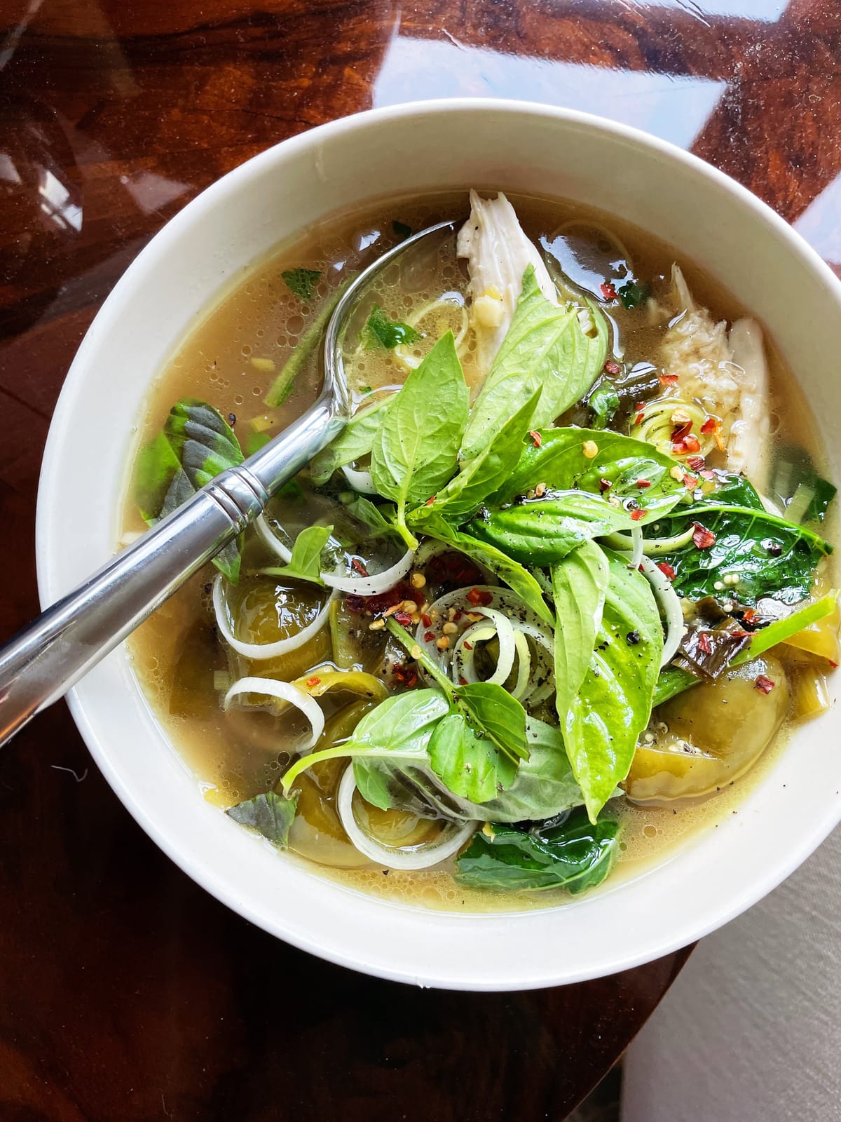 chicken soup for summer colds