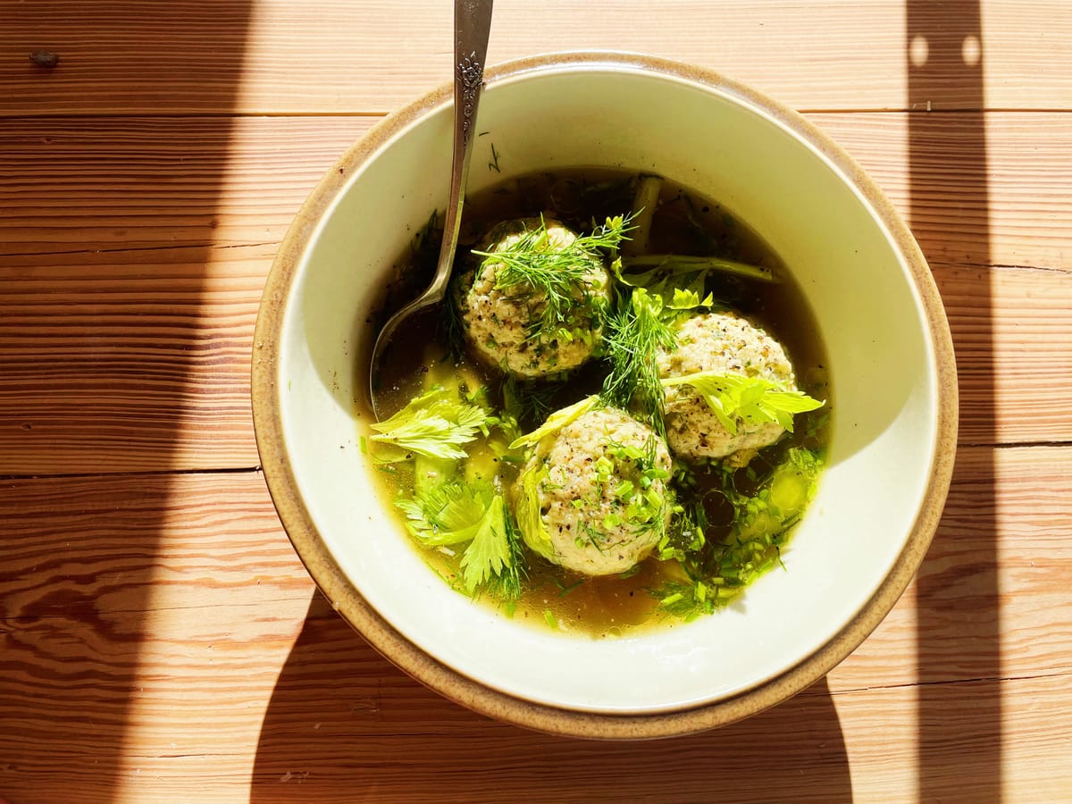 The Perfect Soup: Matzo Ball Soup